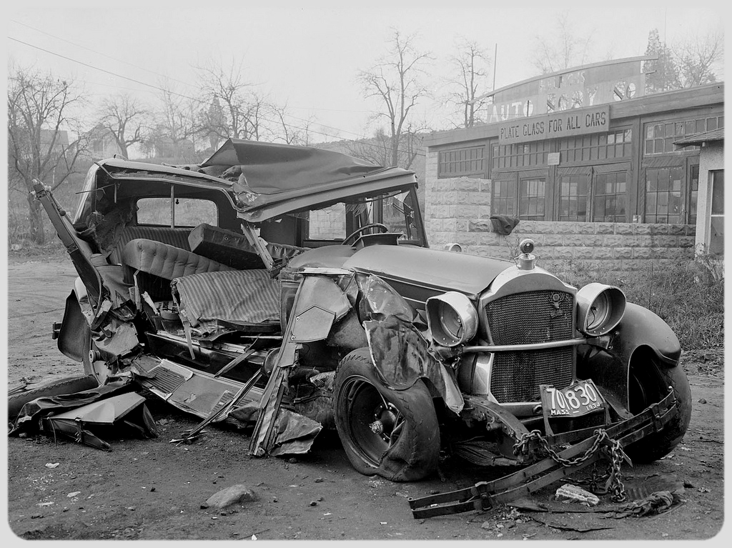 accident-voiture annees 30