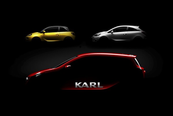 Opel Karl teaser