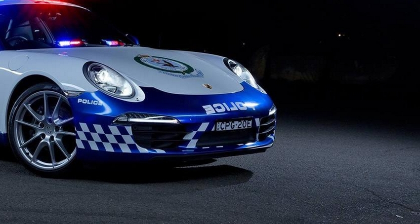 Porsche 911 Carrera Police Australie