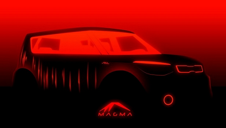 kia Soul Magma Concept teaser