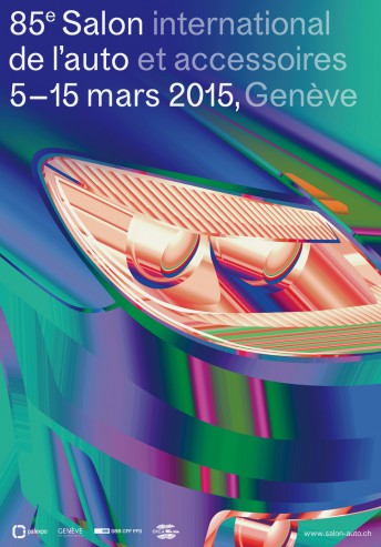 salon de Genève 2015 - l'affiche