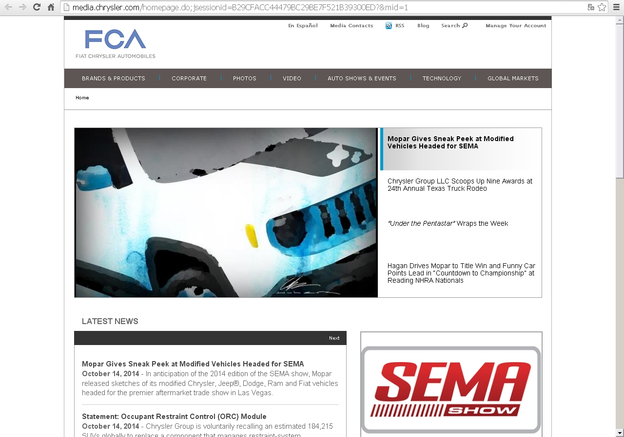 FCA Media Chrysler