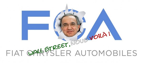 FCA entre en bourse  à New York ce lundi 13 octobre 2014