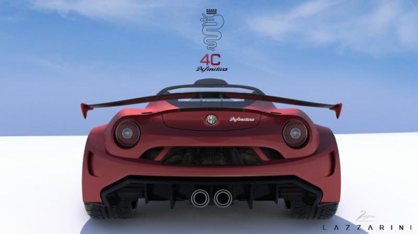 Alfa Romeo 4C Definitiva par LAZZARINI DESIGN.8