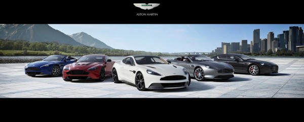 La gamme Aston Martin aux USA