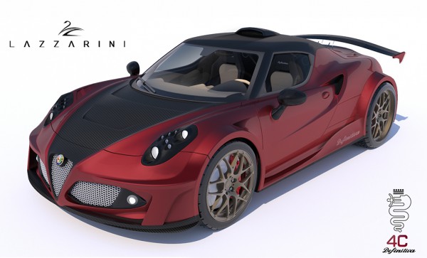 Alfa Romeo 4C Definitiva par LAZZARINI DESIGN.0