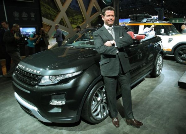 Gerry Mcgovern et Range Rover Evoque