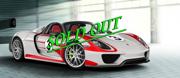 Porsche - toutes les 918 Spyder sont vendues