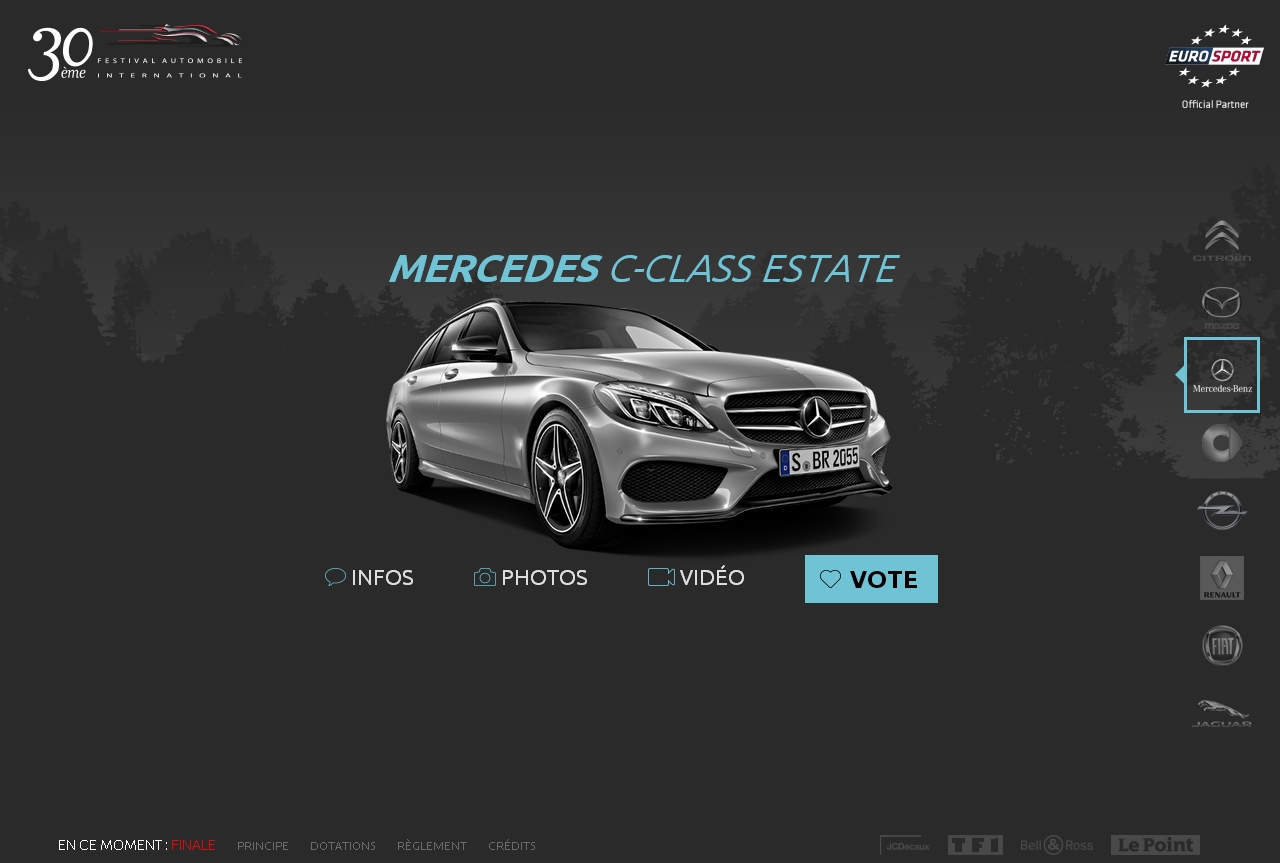 Plus belle voiture de l'année Mercedes Benz Classe C Break