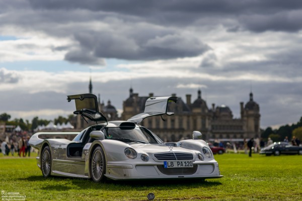 La superbe Mercedes-Benz CLK LM présentée au concours Chantilly Arts & Elégance.