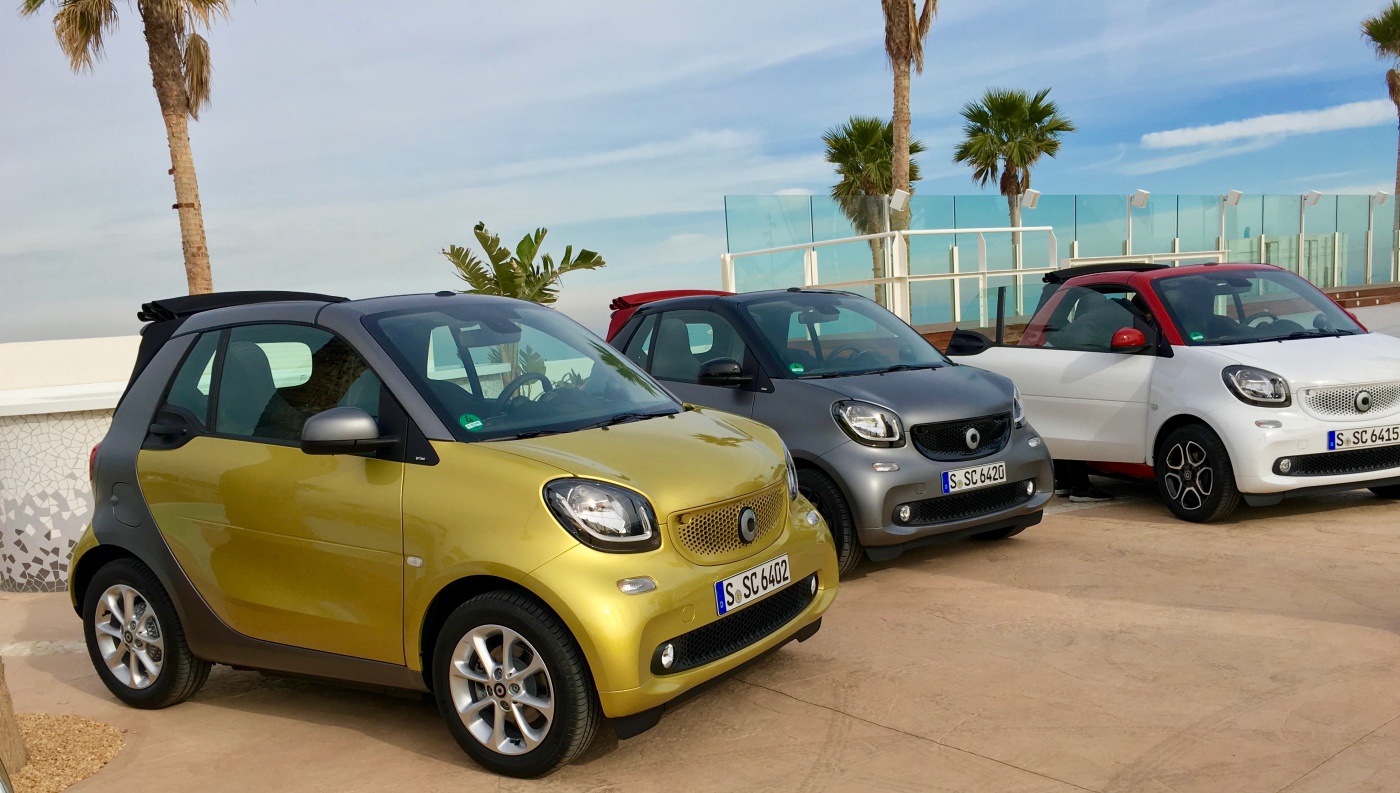 Smart Cabrio 2015 - Couleurs