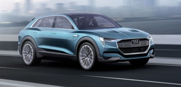 Audi présentera son SUV électrique en 2018, inspiré du concept e-tron Quattro.