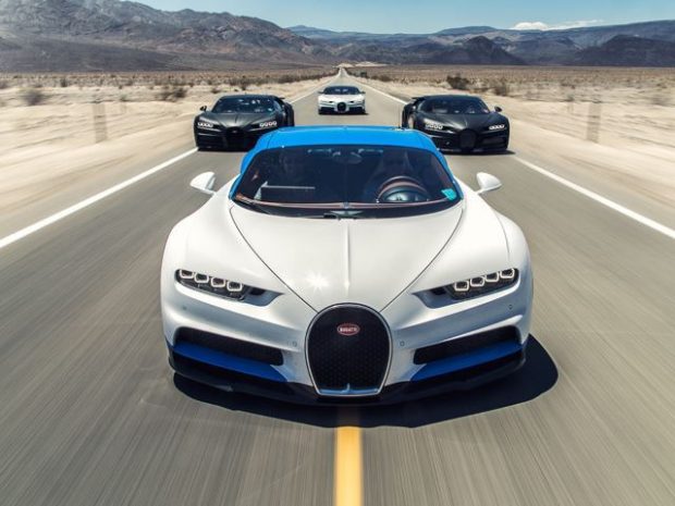 Bugatti a mis en ligne cette semaine une très belle vidéo. Quatre Chiron ont parcouru 35 000 kilomètres, en plein cagnard, dans la vallée de la mort aux Etats-Unis. A retrouver ici. https://www.youtube.com/watch?v=YdGAGshHLec 