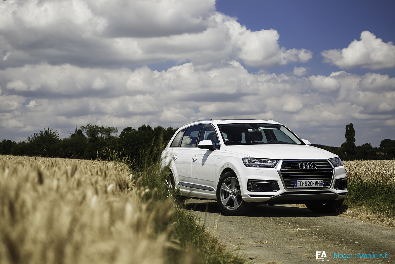 Essai Audi Q7 e-tron quattro