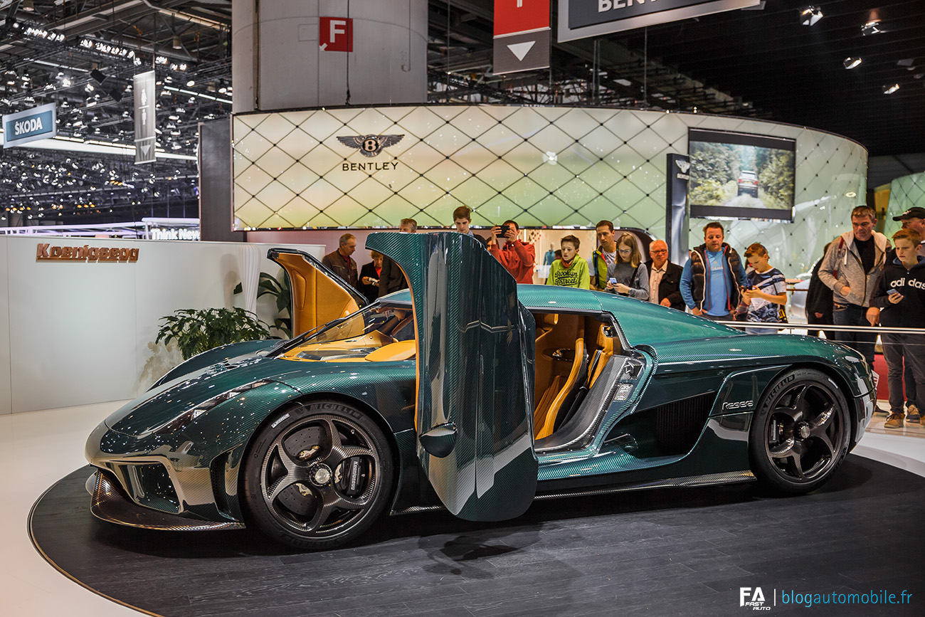 Salon de Genève 2017 (GIMS) - Koenigsegg Regera