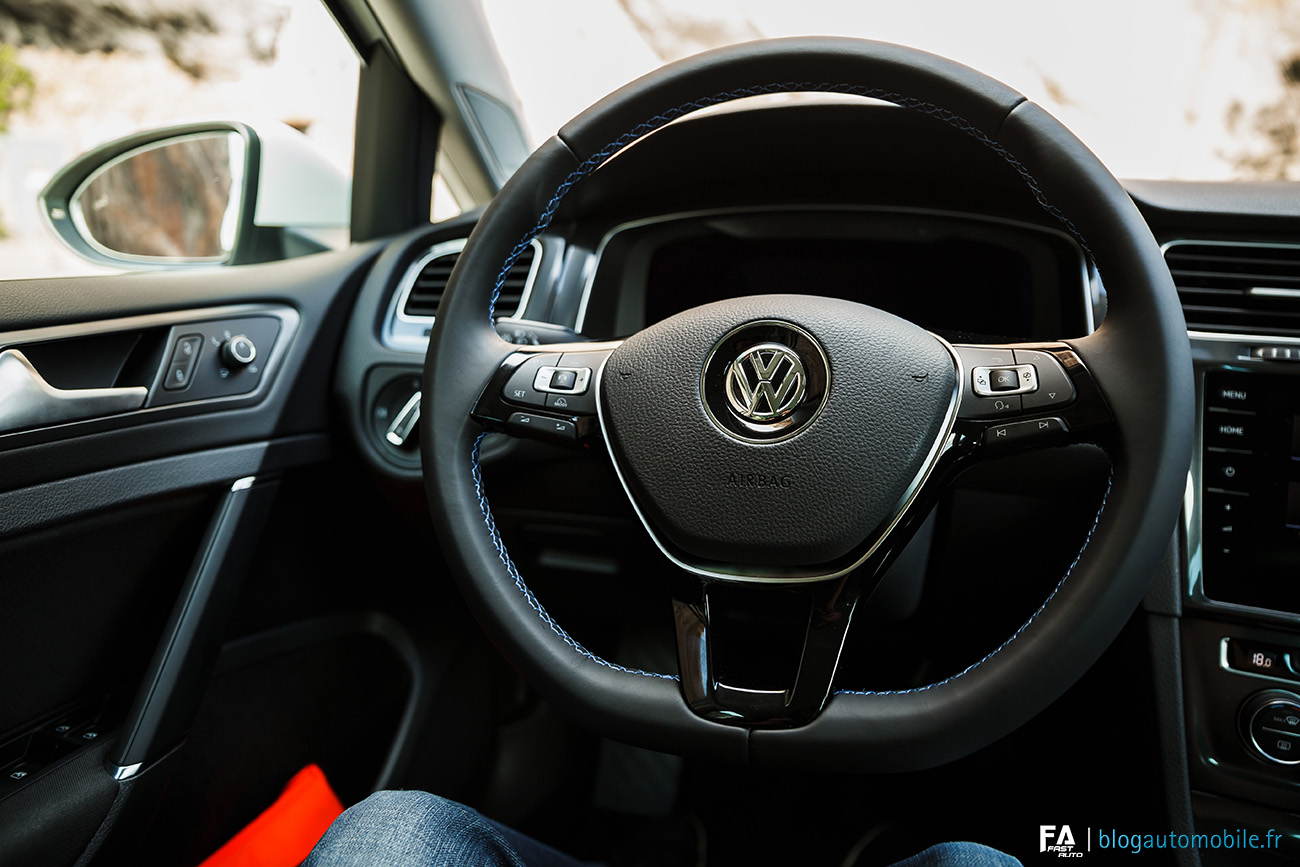 Essai Volkswagen e-Golf 2017 - Interieur