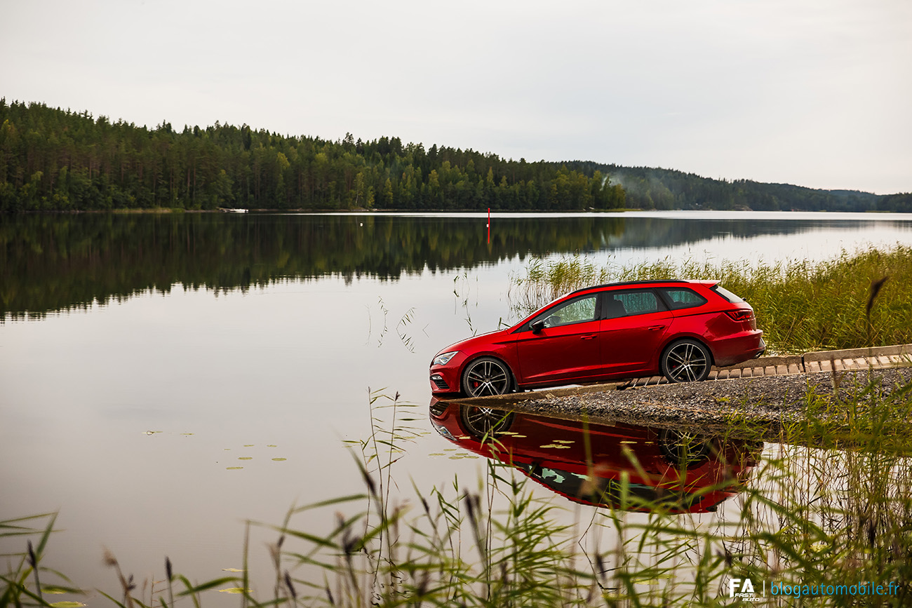 Essai Seat Leon ST Cupra 300 - Road trip Finlande (photos)