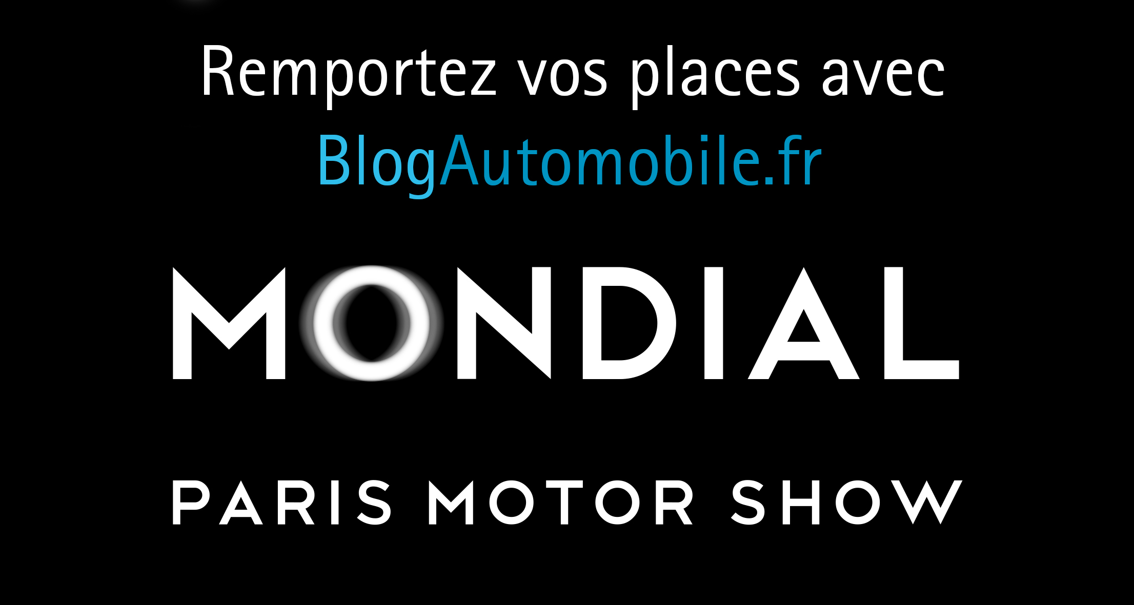 Gagnez vos places pour le Mondial Auto Paris 2018 !