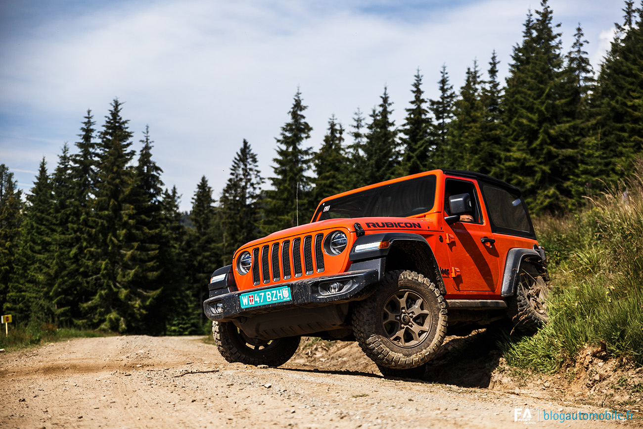 Essai Jeep Wrangler JL 2018/2019