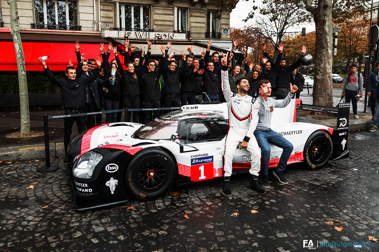 Porsche 919 Tribute Tour Paris