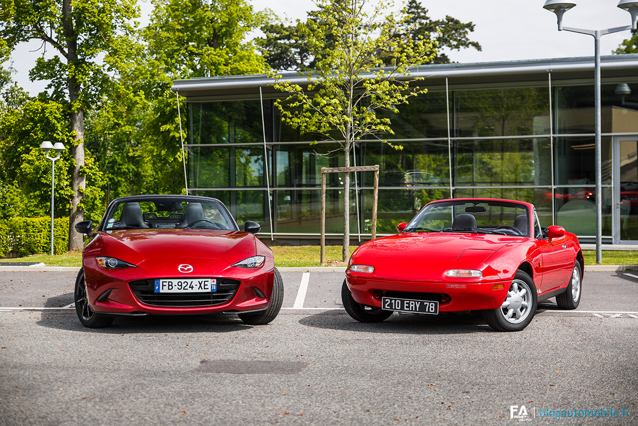 Essai Mazda MX-5 ND 2019 (et NA 1989)