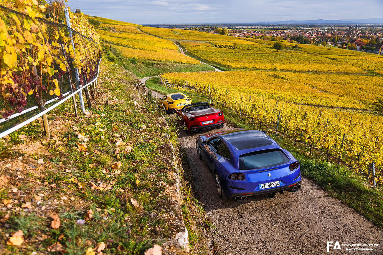 Essai roadtrip en Ferrari