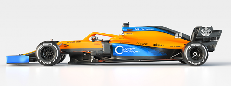 MCLAREN MCL35 F12020