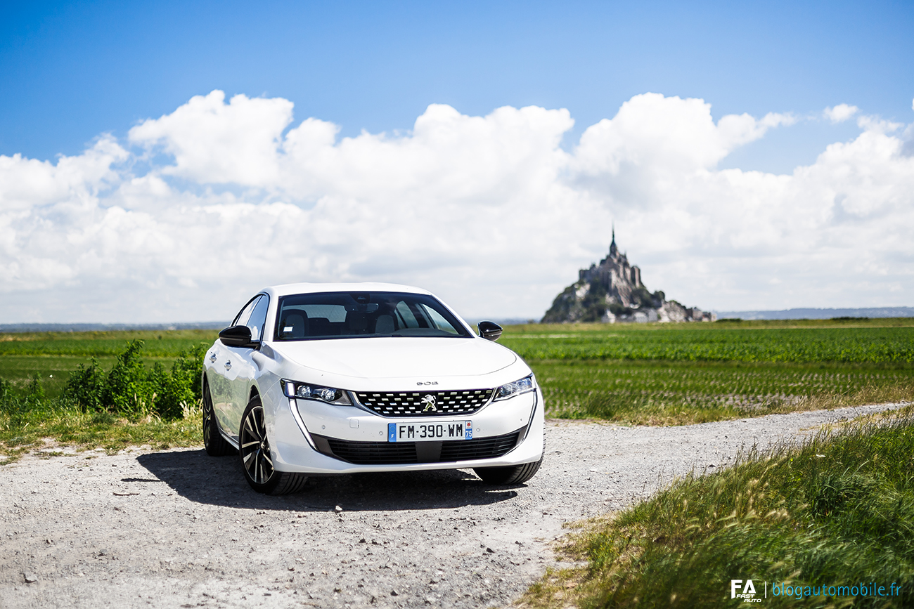 Essai Peugeot 508 Hybrid (hybride 225 2020)