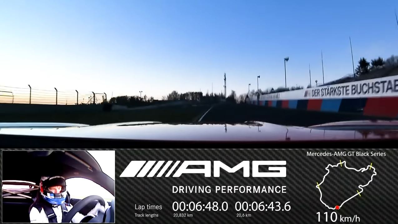 Mercedes AMG GT Black Series - Record Nuburgring