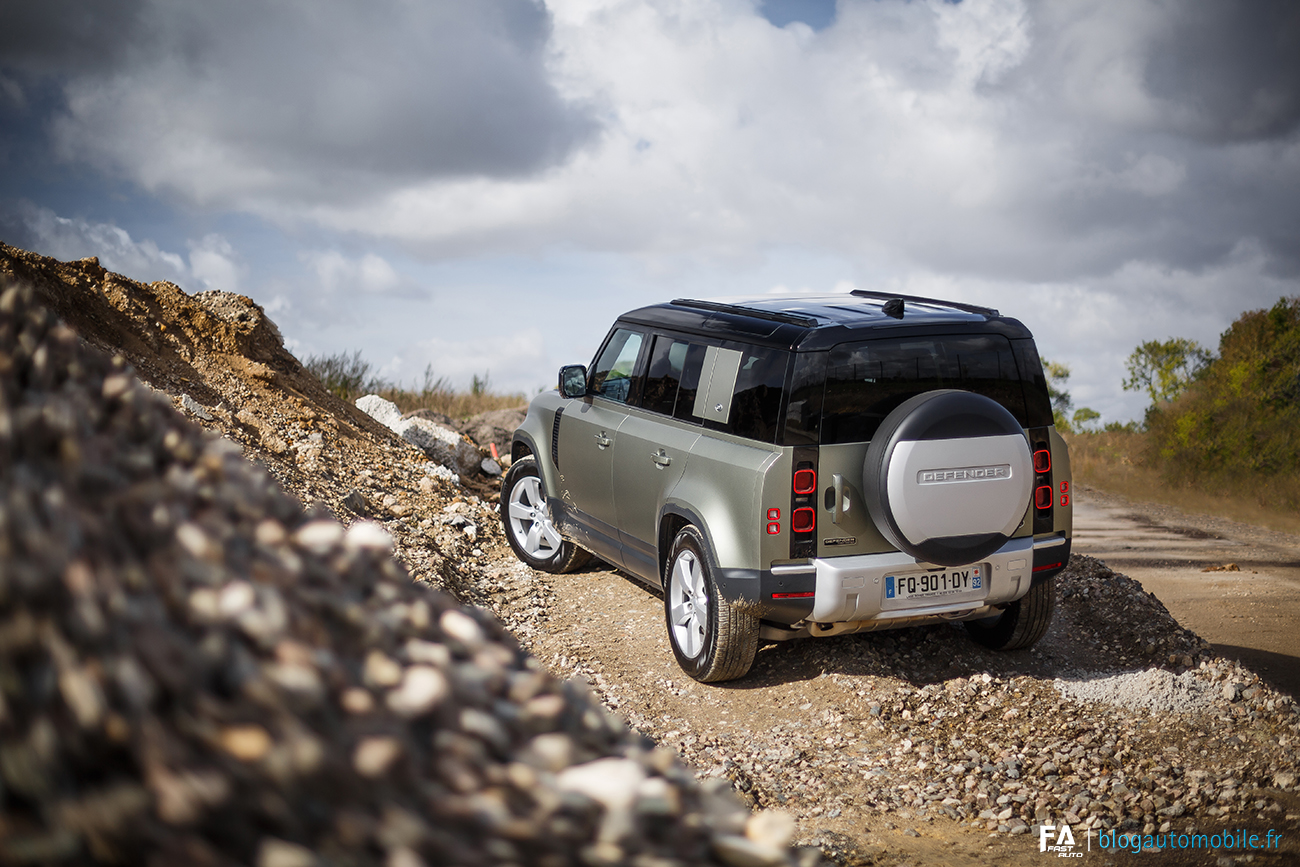 Essai nouveau Land Rover Defender P400 110