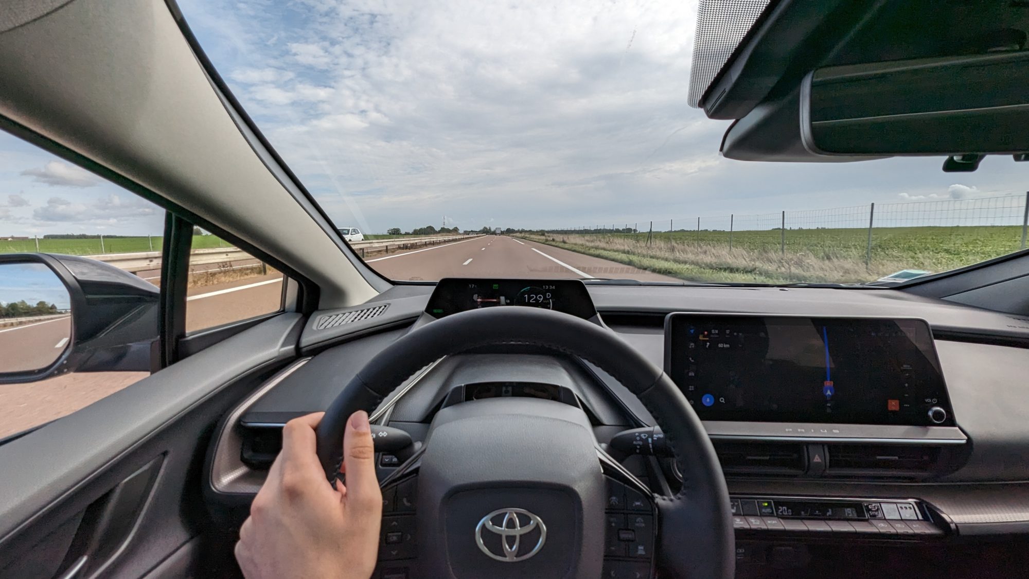 Toyota Prius driving