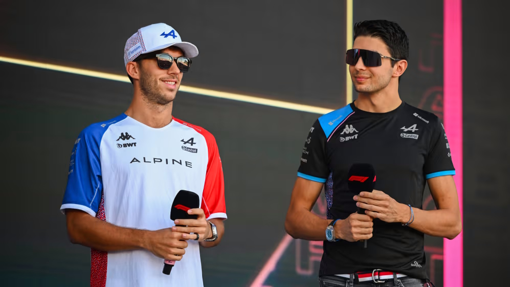 Bilan 2023 : pas de friction entre Ocon et Gasly