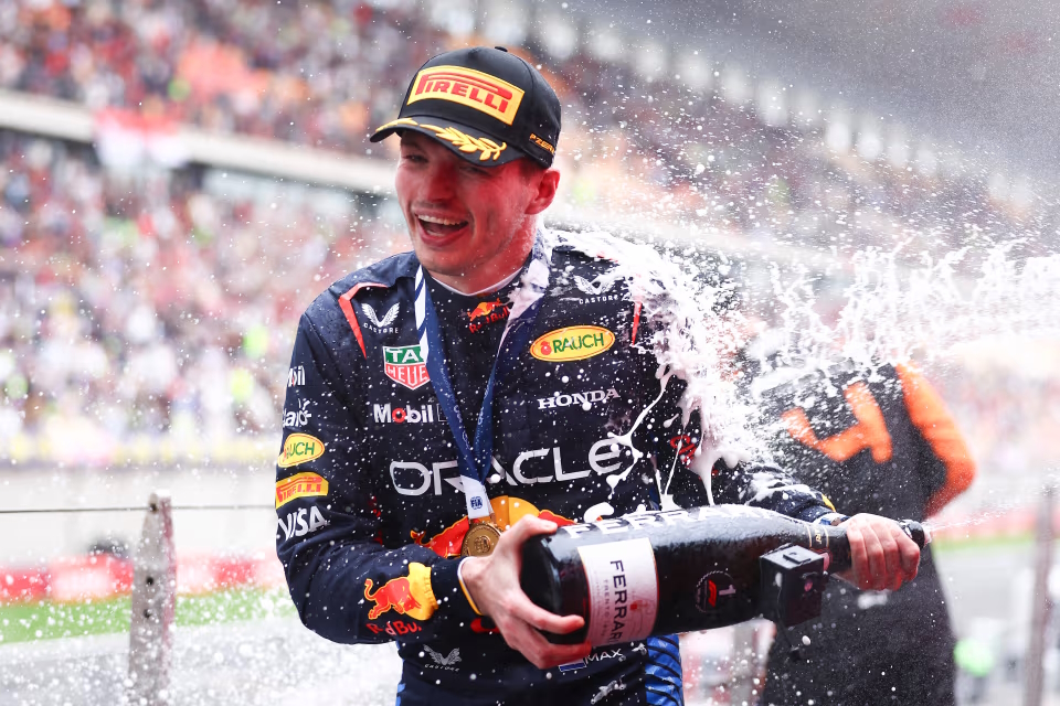 Max Verstappen a remporté le GP de Chine pour la première fois