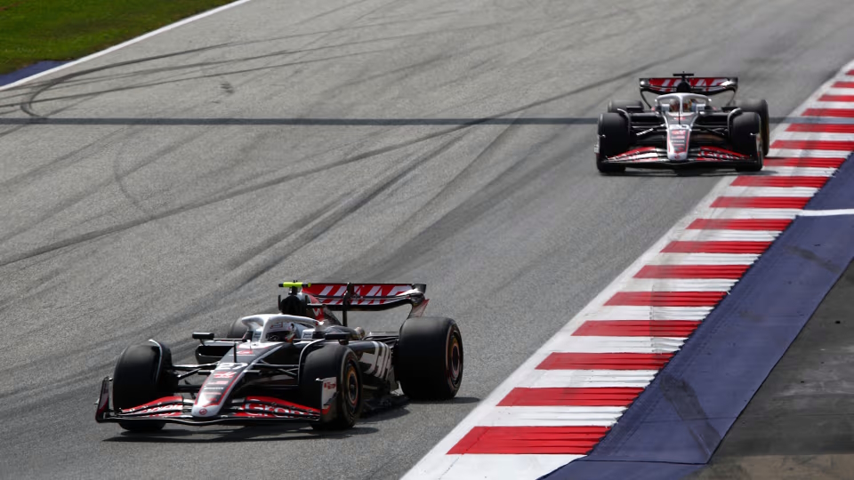 Superbe course d'ensemble des Haas sur le Red Bull Ring